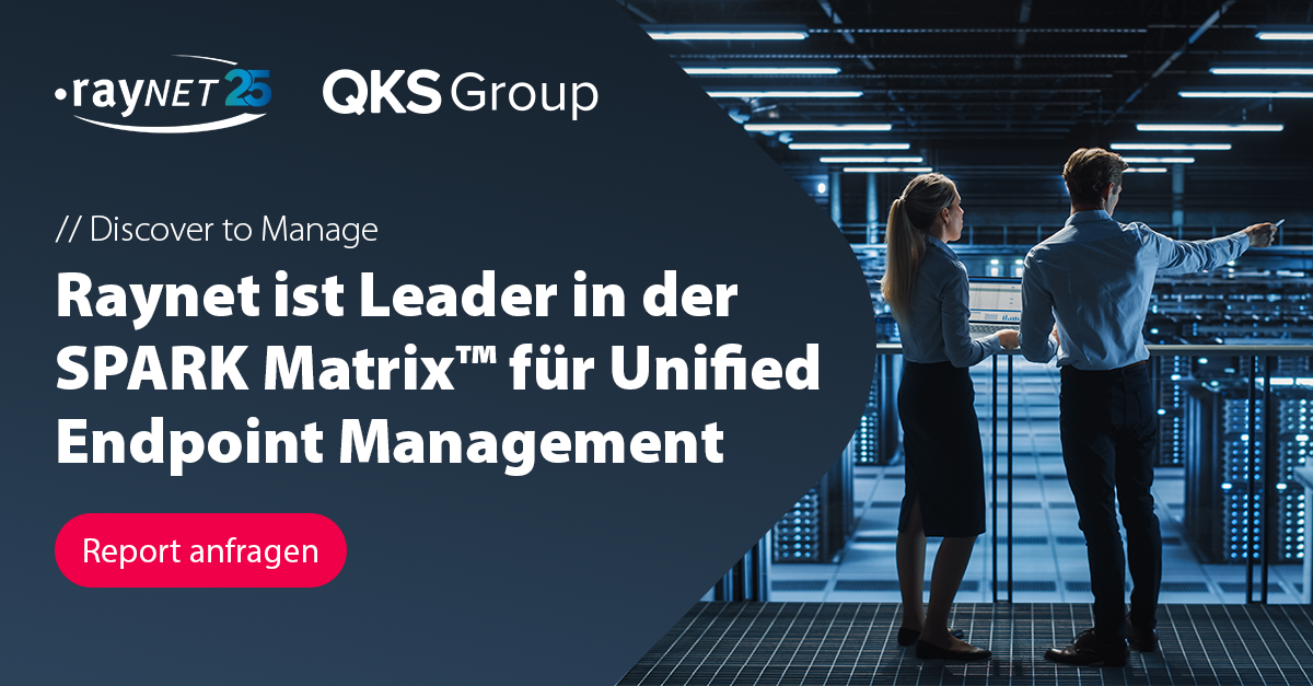 Raynet wird in der SPARK Matrix™ für Unified Endpoint Management (UEM) 2025 als Leader ausgezeichnet